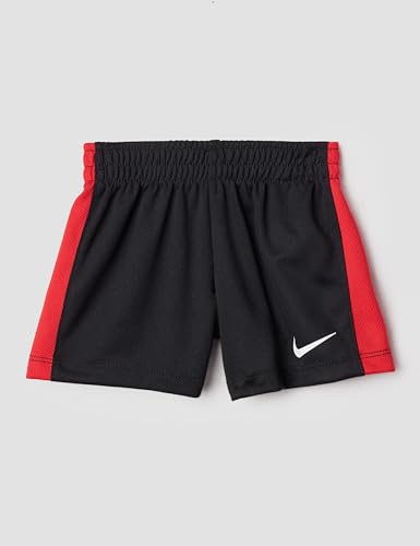 Image of Nike Baby Dri-FIT Swoosh Logo T-Shirt and Mesh Shorts 2-Piece Outfit Set
