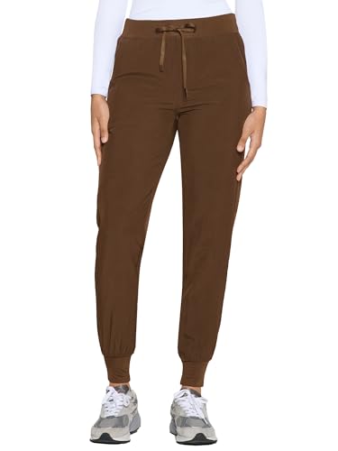 Image of COZYFIT Womens Scrub Pants - Soft Stretch Yoga Style with 5 Pockets, Slim Fit Jogger Scrubs Pants for Women