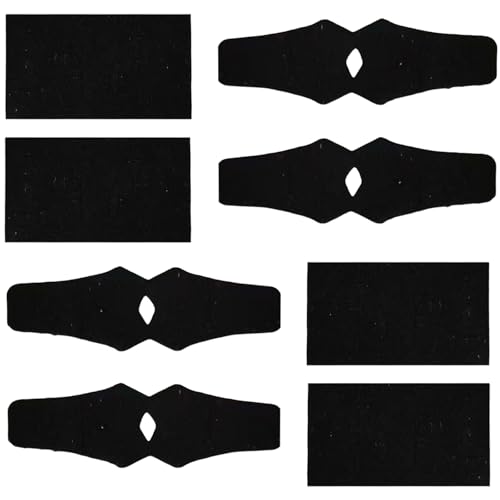 XENVOXI Drop Away Arrow Rest Felt Table Replacement Patch Composite Pulley Bow Shooting Archery Launching Arrow Table Competitive Hitching Seat Accessories