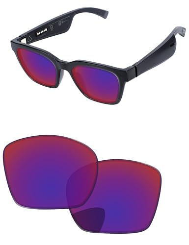 Image of Replacement Lenses for BOSE Alto S /M BMD0007 | BMD0008 Sunglass - Precision Fit, UV Block & Impact Resistant