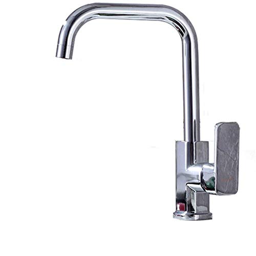 Robinet de cuisine luxe en laiton chromé col de cygne pour filtre à eau
