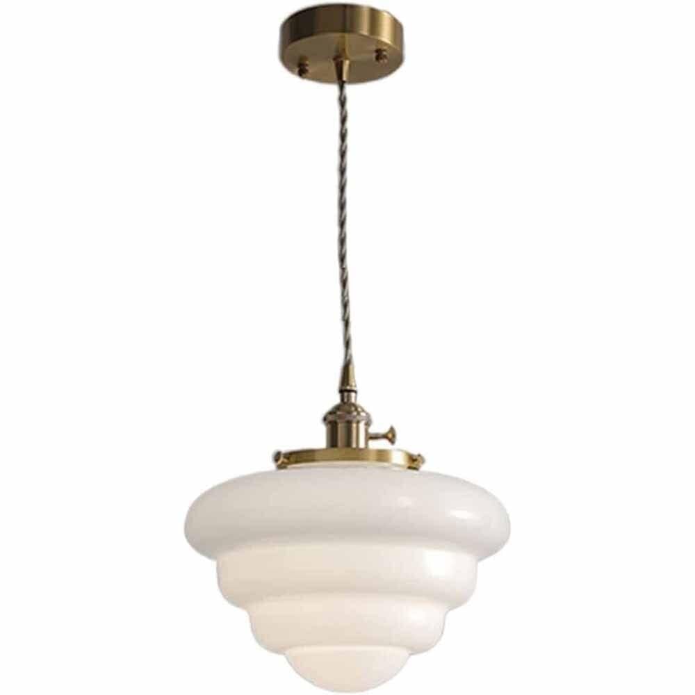 LYMSXAZOU Chandeliers for Living Room Milky White Glass Light E12/E14 Chandelier Minimalist/Modern Ceiling Lighting Fixtures Creative Design Kitchen Island Sink Dining