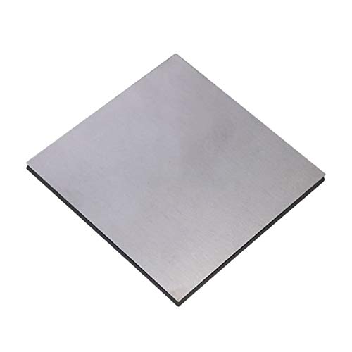 WSYCWG Pure Tungsten Sheet Tungsten Plate Suitable for Scientific Research and Experiments,0.1×50×50mm