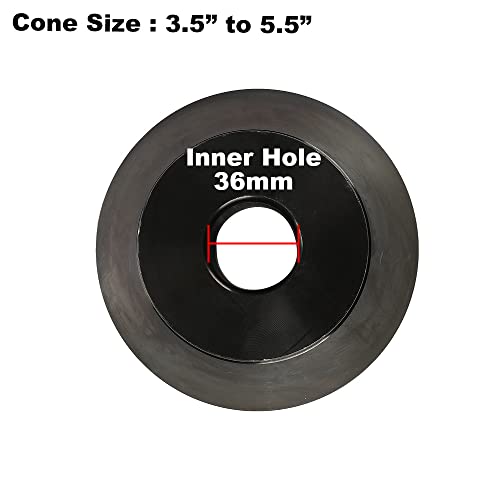 G-Plus Universal Wheel Balancer 36Mm Cone 3.5" To 5.5" Size Tire Wheel Balancer Adapter Cone Fits Most Wheel Machines #TOP1