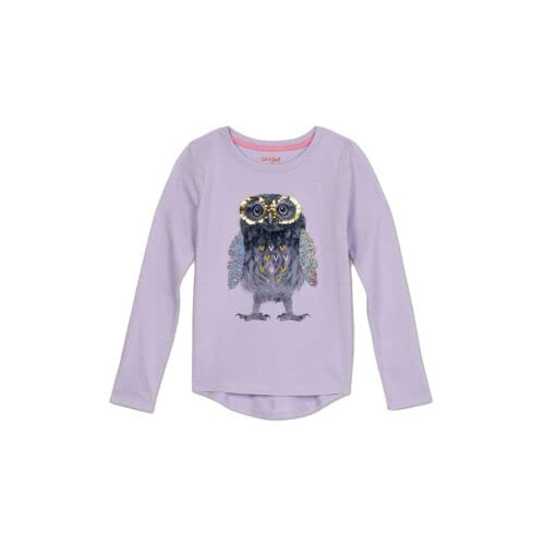 Purple Owl Long-sleeved Pullover2