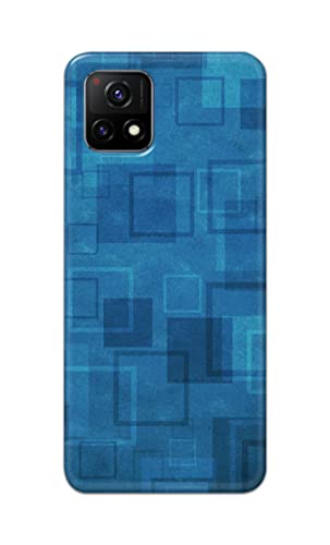 Image of Printed Hard Back Cover Case for Vivo Y52s | Vivo Y72 5G | Vivo Y31s 5G | Vivo Y52s t1 Back Cover (Plain Azure Blue) -702