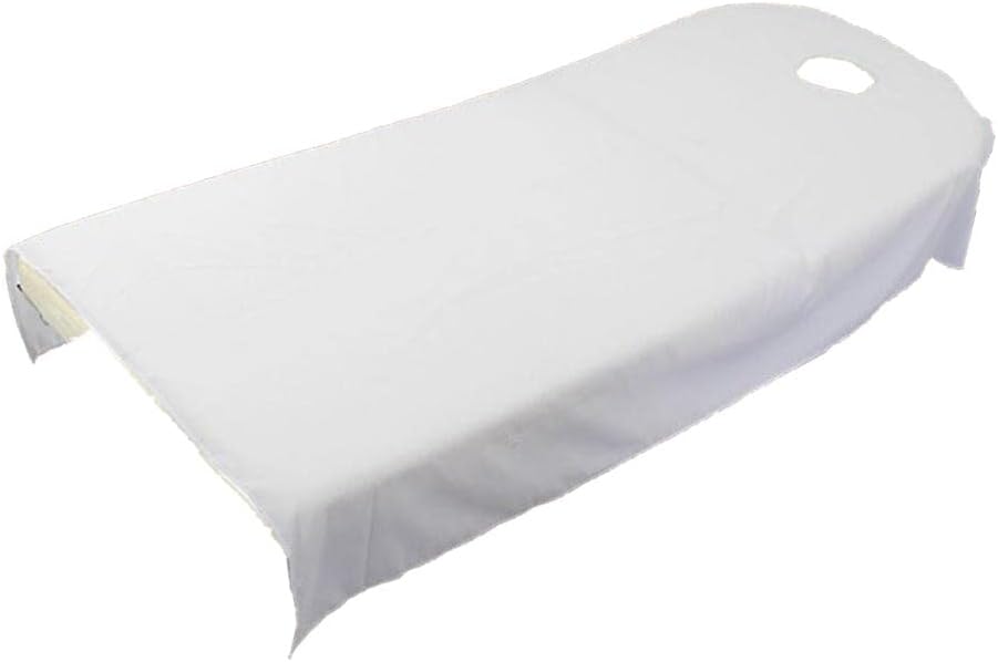 Funda para camilla de masaje con orificio facial