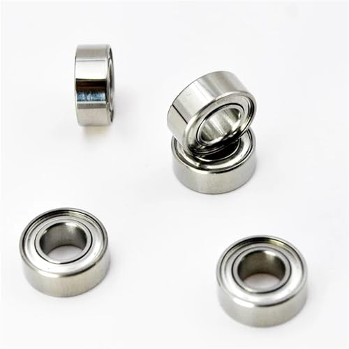 Roulements à billes hybrides en céramique SMR105ZZ 5x10x4mm miniatures en inox
