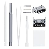 Tolesum 2 Pack HDMI Port Buchse für PS5 Ersatz HDMI Port,Schnittstelle Anschlussbuchse,Vedio Schnittstelle Repair Kit