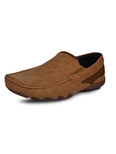 Image of Bata Men's Casual Slipon Shoes - Tan