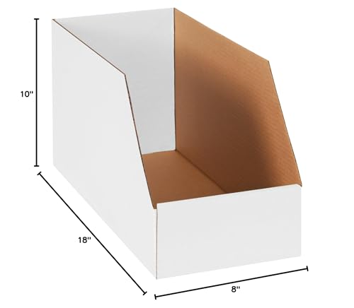 Image of BOX USA Shipping Boxes Medium 6 inchL x 18 inchW x 10 inchH 10-Pack, Cardboard Box for Shipping, Moving, Mailing, Packing, Packaging and Storage