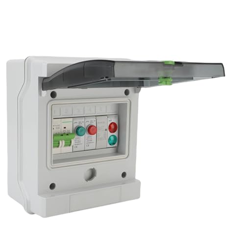 Boîte de Distribution Extérieure IP65 avec Disjoncteur 400V 32A Naroote en ABS PCV Pa66