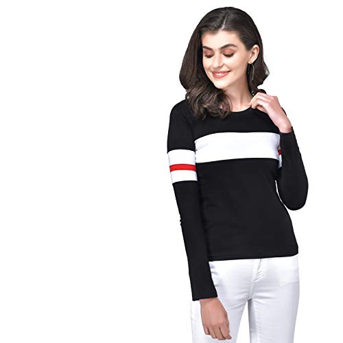 Image of THE DRY STATE Women Cotton Half Sleeve Round Neck Tshirt