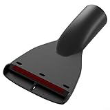 Bocchetta per fessure, diametro 35 mm, accessorio per aspirapolvere, design a bocca piatta, per materassi e aree difficili da raggiungere, compatibile con più marche di aspirapolvere