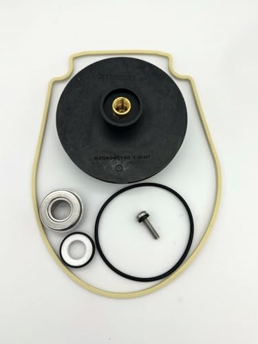 Pool Princess Heavy Duty Whisperflo/Intelliflo Impeller with Impeller Repair Kit Included. PP-073128-kit Replaces(073128, 075713, 071444, PS-1000, 357102, 071652)