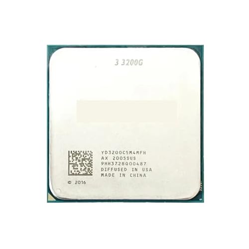 Processeur 3 R3 3200G AM4 Quad-Core composant informatique 65 W sans ventilateur