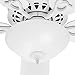 Hunter Fan Company, 53059, 52 inch Astoria White Ceiling Fan with LED Light Kit and Pull Chain