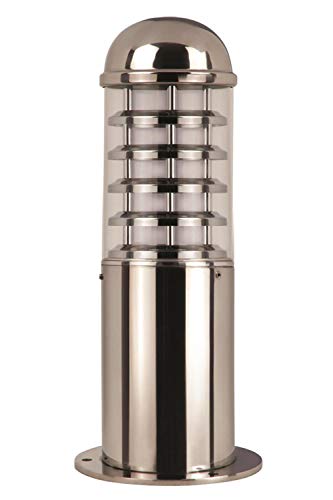 AVONNI BSU-68127-GR-K Chrome/Nickel Plating Outdoor Lighting, E27, Stainless Steel Steel, Polycarbon Glass, 13cm