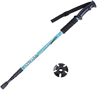 hikehobby® Telescopic Trekking Hiking Pole Staff Walking Cane Stick Adjustable Stretch From 24" to 53" approx
