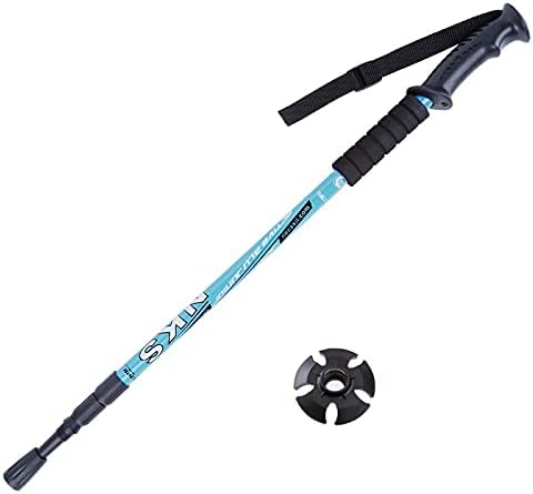 hikehobby® Telescopic Trekking Hiking Pole Staff Walking Cane Stick Adjustable Stretch From 24" to 53" approx