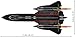 COBI Armed Forces Lockheed® SR-71® Blackbird® Executive Edition Building Set, 1424 Pieces