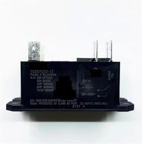 Relais 12V DC 30A 6PIN 92S7D22-12 pour circuit imprimé