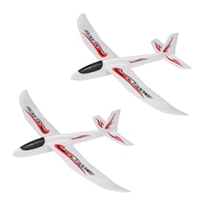 WEKAMOS 2Stücke Cyclone Handwurf Flugzeuge