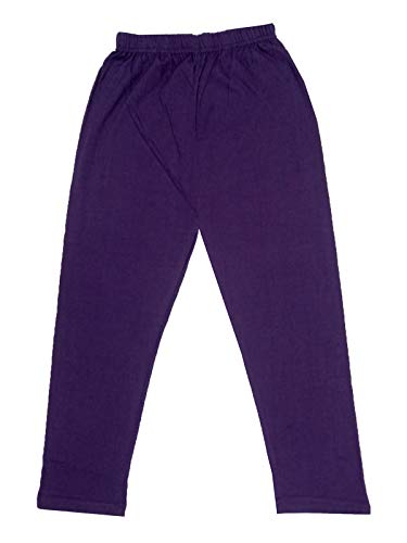 Image of indi weaves Girls Super Soft Cotton Solid Capri Pants Pack of 2