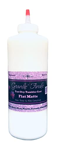 CrystaLac Grande Finale Tumbler Coat (Matte, 32oz Quart) 2.0