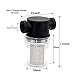 Industrial Strainer Kit - 40 Micron Inline Filter with 1/2 3/4 1 Connectors for Agriculture/Drip Irrigation(1 inch)