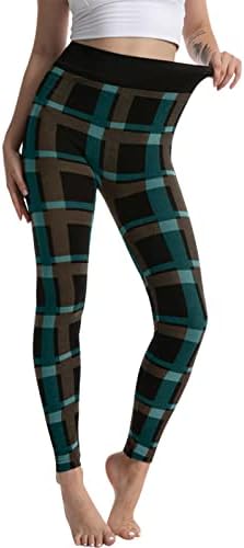 Casual Leggings for Women High Waist Printed Tummy Control Butt Lifting Pants Causal Fitness Fitted Slimming Stretch Athletic