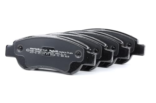 Plaquettes de frein Metelli 22-0637-0 pour disques de frein avant de voiture