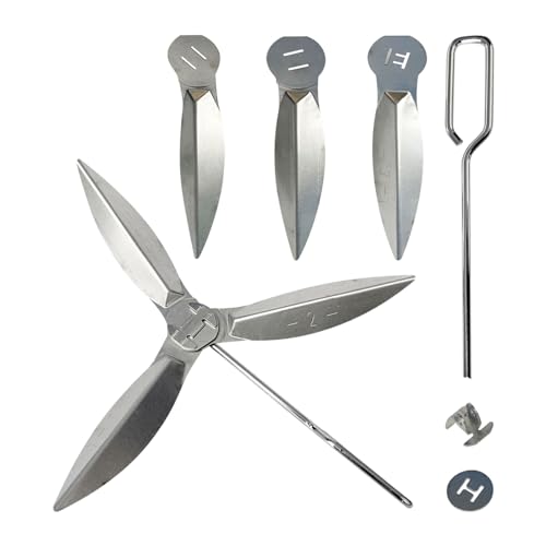 YWNYT Lot de 2 Systèmes de Nettoyage One Touch de 47 cm, 18-1/2-Inch...
