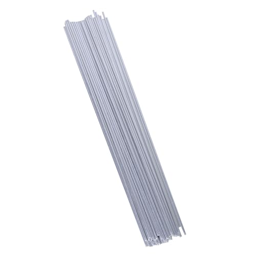50 piezas de alambre de soldadura fácil de derretir de aluminio de baja temperatura, cobre de hierro, metal, alambre de soldadura, varilla de soldadura, accesorios de herramienta de reparación