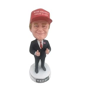 Donald Trump Bobblehead with MAGA Hat, A Perfect Donald Trump Fan Gift