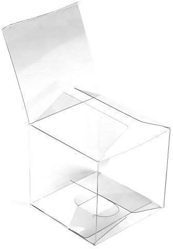 Clear Plastic Gift Boxes for 10/11oz Mugs - Fully Transparent/See-Through for Presentation (36)