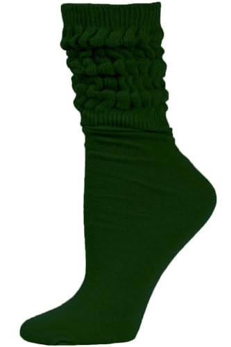 The Branch Eloise Women's Cotton Slouch Socks, Woman's Knee High Boot Socks