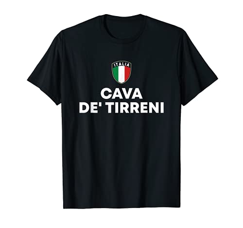 Cava de Tirreni Bouclier Drapeau Italie Campania Roots T-Shirt