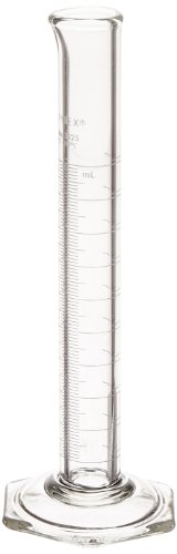 Image of Pyrex Double Metric Scale Economy Graduated TC Cylinder, 10ml Capacity, 17mm OD x 140mm Height (Case of 24)