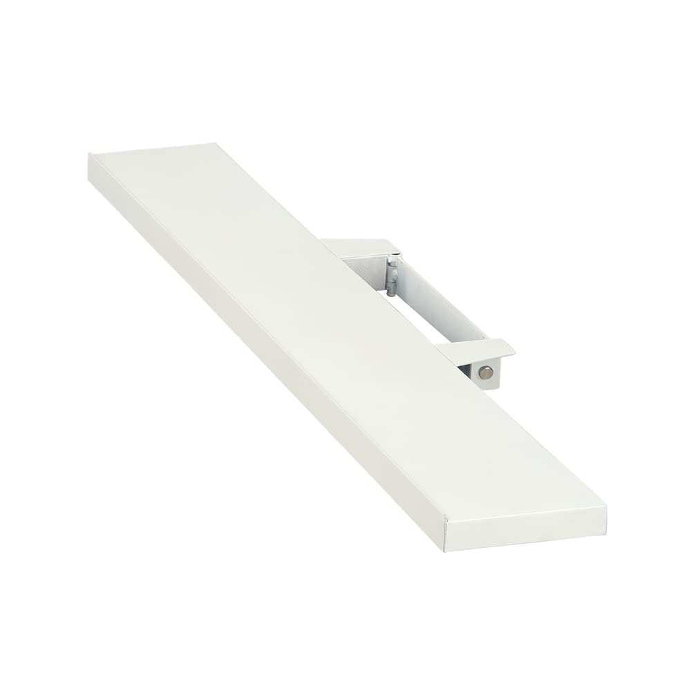 WALL Soundbar Shelf TV Stand V2/V2 CASTER/V3/V5 Models | Medium Size, Width 95 cm, 37.4" | Satin White