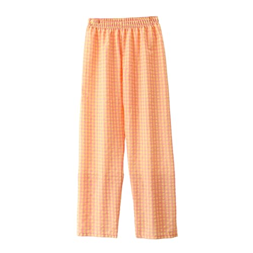 [VXC] ロングパンツ パジャマ 接触冷感 レディース【通気・吸汗・柔らか・綿混】ルームパンツ ルームウェア ボトムス ゆったりお家時間快適 ズボン ズボンだけ カジュアル 薄手 部屋着 普段着 寝間着 春 夏の商品画像（Amazon）