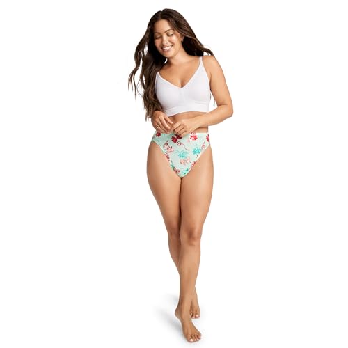 Image of Jockey Women's Underwear Plus Size 100% Cotton Elance French Cut - 3 Pack