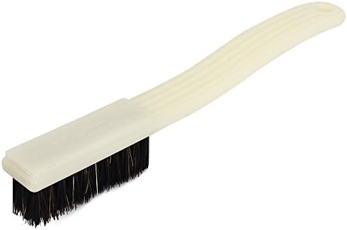 Aexit 17cm Long Painting Supplies & Wall Treatments Plastic Handle Handheld 4 Rows Bristle Brush Cleaning Tool Paint Rollers Black White