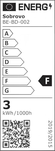 2 Pezzi 6W LED Applique Moderne in Alluminio su e giù per Lampada da Parete, Bianca Calda, Adatte per Soggiorno, Camera da letto, Scala e Sala da Pranzo, 3.9"×3.8"×2" - Illuminazione - Immagine 7