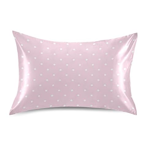 Funda de almohada de satén sedoso con cierre de sobre Cover
