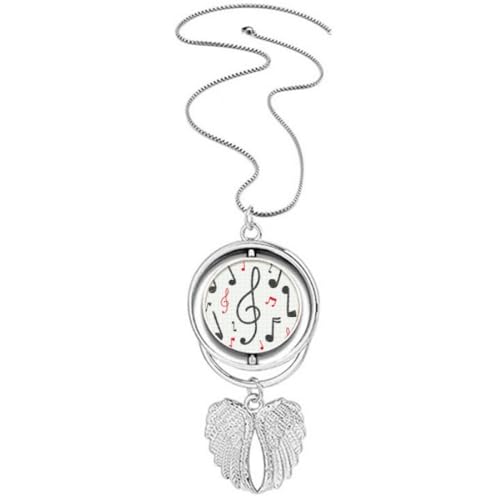Collier pendentif ailes d'ange au motif coloré aux finitions premium