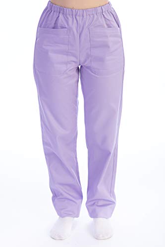 GiMa 21523 Hose, Baumwolle/Polyester, Unisex, Größe M, violett