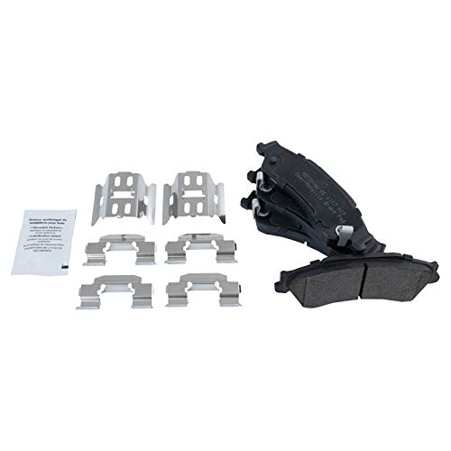 Image of TRQ Performance Rear Brake Pad & Rotor Kit Compatible with Chevrolet GMC Isuzu Oldsmobile