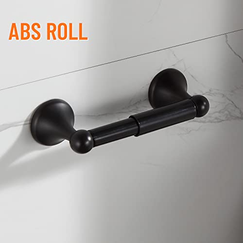 Bgl Bathroom Hardware Set, Oil-Rubbed Bronze Adjustable Expandable Towel Bar 4-Piece Orb Bathroom Accessory Set Wall Mounted Robe Hook Toilet Paper Holder Towel Ring Towel Bar #TOP3