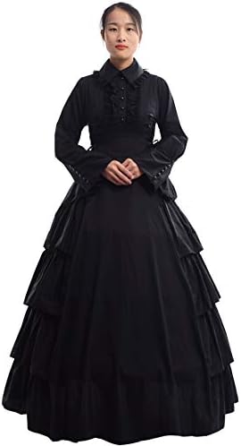 GRACEART Women Victorian Rococo Dress Gothic Ball Gown Costumes (...
